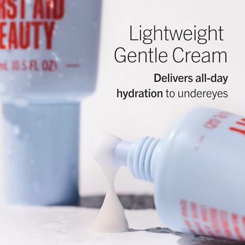 First Aid Beauty Hydrating Eye Cream with Hyaluronic Acid - 24-Hour Moisture, Smooths Fine Lines & Puffiness, Safe for Sensitive Skin, 0.5 oz - görsel 10