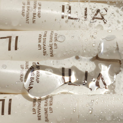 ILIA Lip Wrap Reviving Balm – Hydrating, Smoothing, Plumping Lip Treatment with Hyaluronic Acid & Sea Succulent (Lucid Clear, 0.23 oz) Avelisse