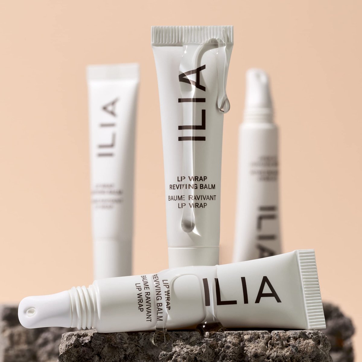 ILIA Lip Wrap Reviving Balm – Hydrating, Smoothing, Plumping Lip Treatment with Hyaluronic Acid & Sea Succulent (Lucid Clear, 0.23 oz) Avelisse