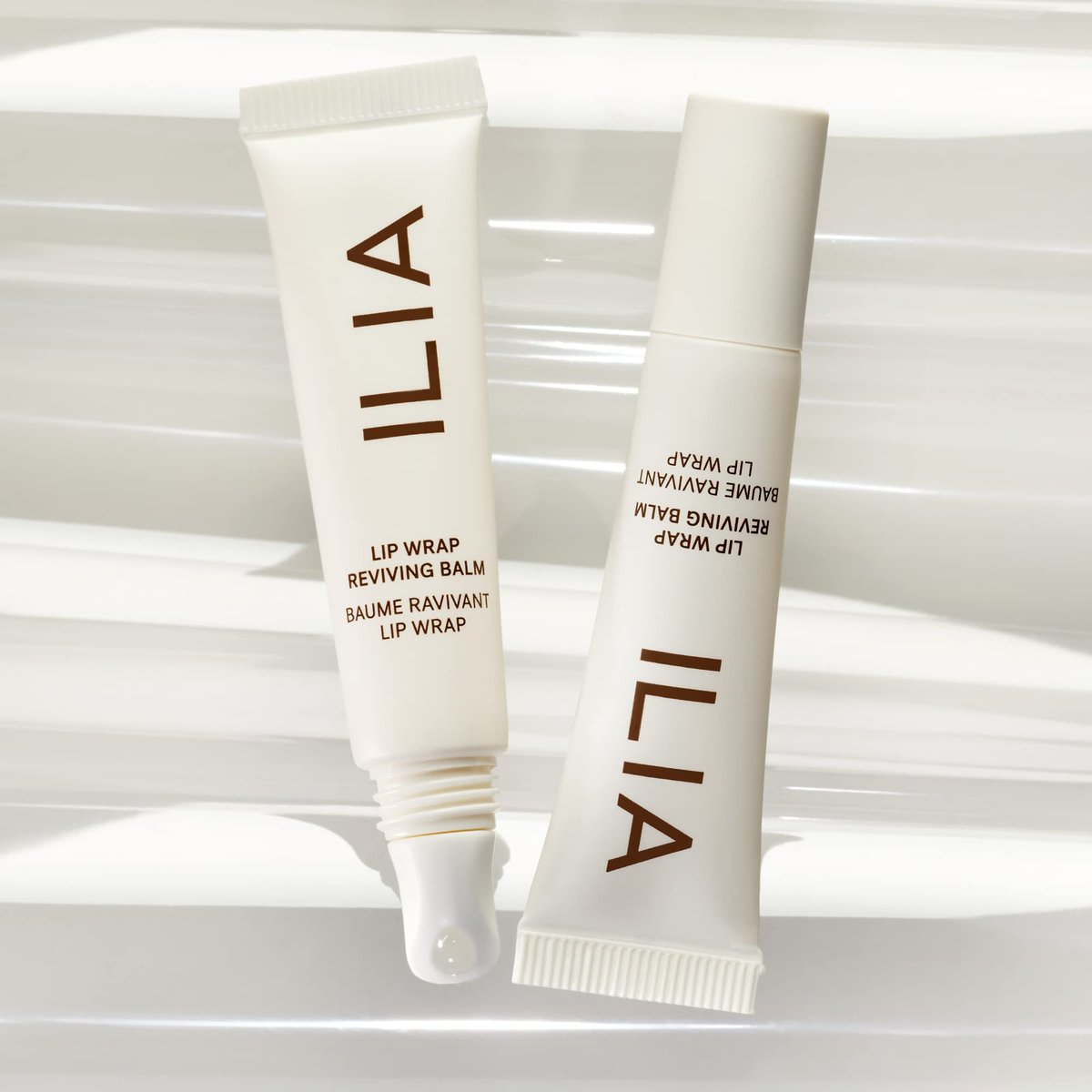 ILIA Lip Wrap Reviving Balm – Hydrating, Smoothing, Plumping Lip Treatment with Hyaluronic Acid & Sea Succulent (Lucid Clear, 0.23 oz) Avelisse
