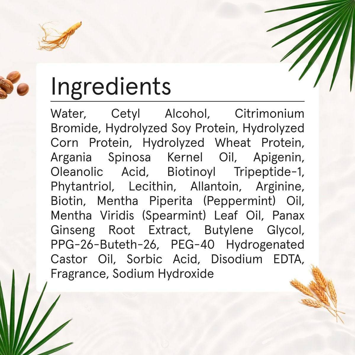 iRESTORE Biotin Hair Conditioner for Damaged Dry Hair - Volumizing & Thickening Conditioner with Ginseng & Argan Oil, Moisturizing for Fine Hair Growth, Pairs with Hair Loss Shampoo Avelisse