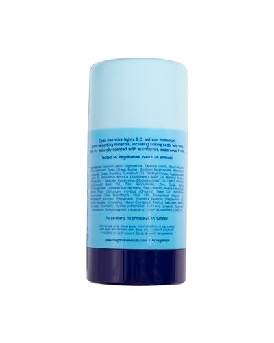 Megababe Daily Deodorant - The Geo Deo with 72-Hour Odor Protection, Aluminum-Free, All Natural, 2.6 oz - görsel 13