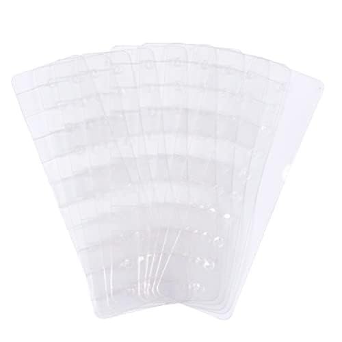 Heat Shield Guards for Hair Extension Multi Hole Shield Spacers Fusion Glue Protector Templates with Hook Pulling Needle (10 Pieces) - görsel 6