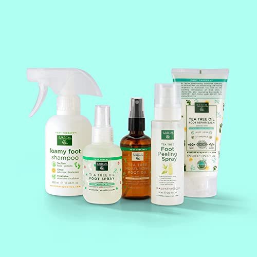 Earth Therapeutics Tea Tree Foot Peeling Spray – Exfoliate Calluses with Australian Tea Tree Oil - görsel 8