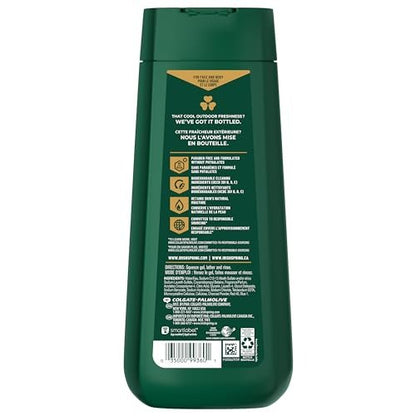 Irish Spring Men's Body Wash Shower Gel, Charcoal Refresh, 20 Fl Oz (Pack of 4) Avelisse