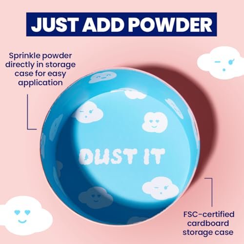 Megababe Body Powder Applicator – Oversize Dust Puff (6" x 3") for Flawless Powder Application – Fleece, Pink, 1 Count - görsel 10
