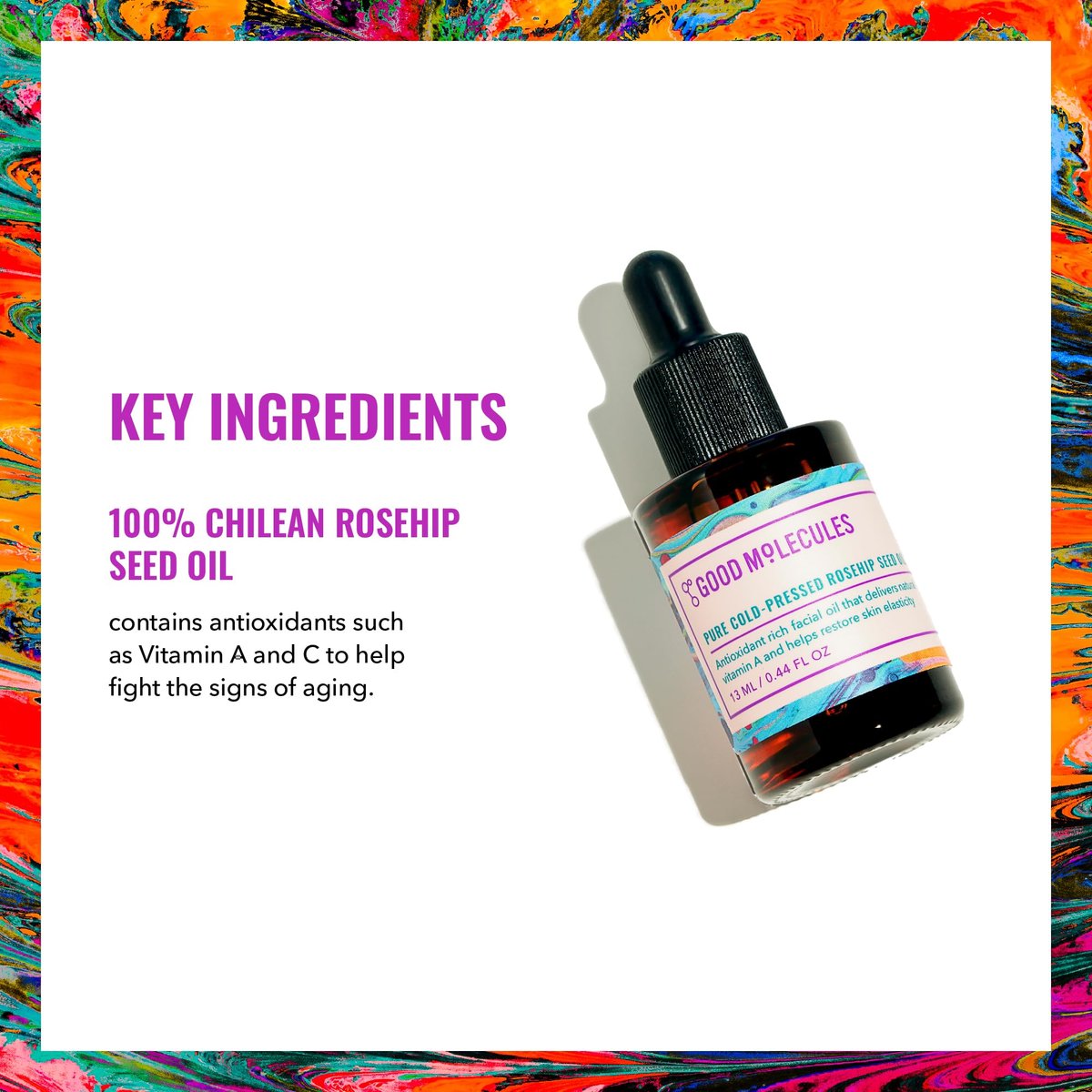 Good Molecules Pure Cold-Pressed Rosehip Seed Oil - 100% Natural Face Moisturizer for Anti-Aging and Hydration - görsel 6