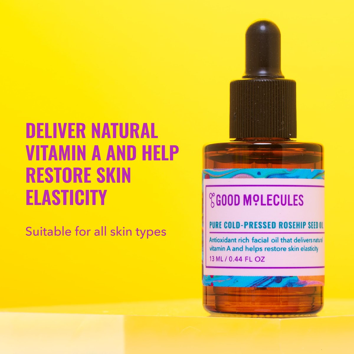 Good Molecules Pure Cold-Pressed Rosehip Seed Oil - 100% Natural Face Moisturizer for Anti-Aging and Hydration - görsel 4