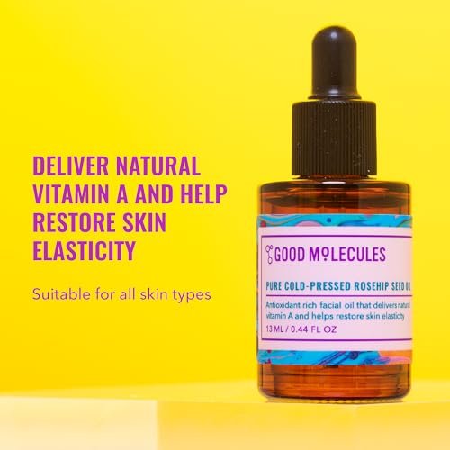 Good Molecules Pure Cold-Pressed Rosehip Seed Oil - 100% Natural Face Moisturizer for Anti-Aging and Hydration - görsel 3