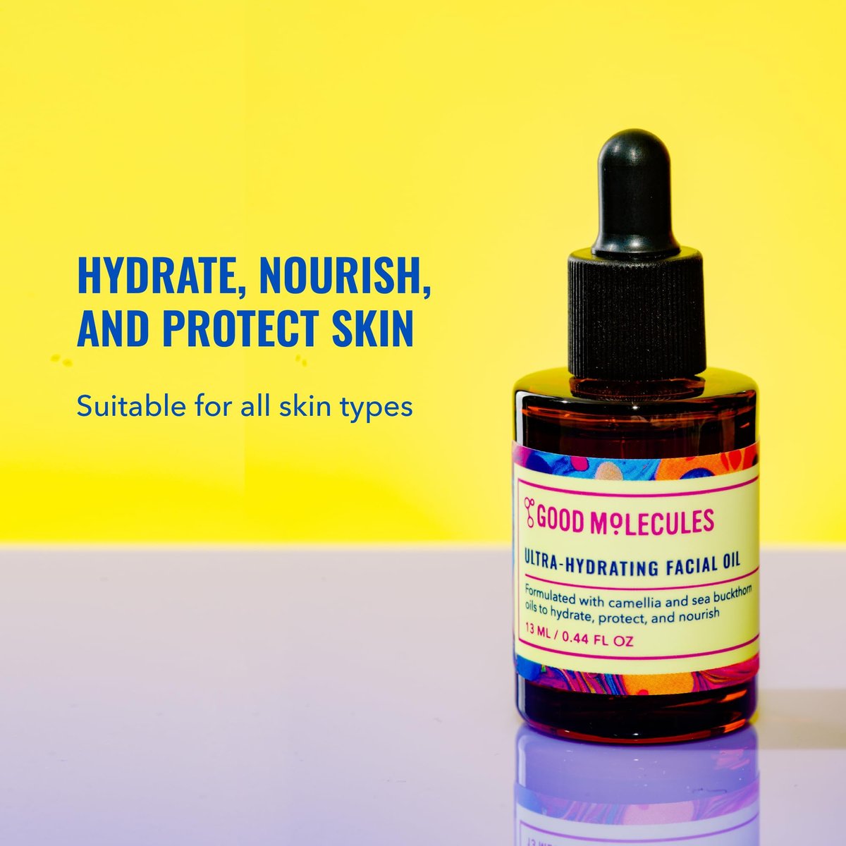 Good Molecules Ultra-Hydrating Facial Oil – Nourishing Face Moisturizer with Sea Buckthorn and Camellia Oils - görsel 3