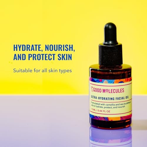 Good Molecules Ultra-Hydrating Facial Oil – Nourishing Face Moisturizer with Sea Buckthorn and Camellia Oils - görsel 4