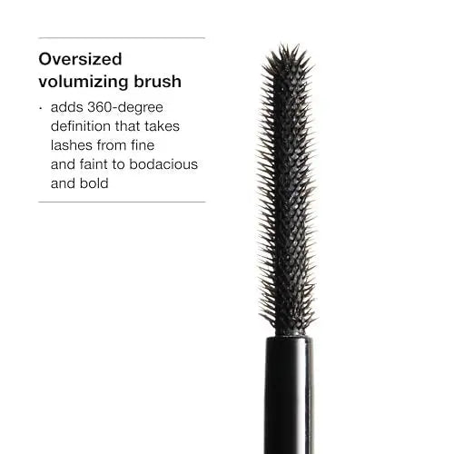 Clinique Chubby Lash Fattening Mascara – Volume, Length & Safe for Sensitive Eyes, Jumbo Jet, 0.3 Fl Oz Avelisse