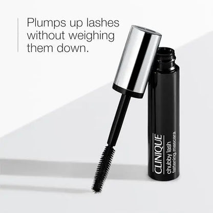 Clinique Chubby Lash Fattening Mascara – Volume, Length & Safe for Sensitive Eyes, Jumbo Jet, 0.3 Fl Oz Avelisse