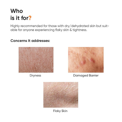 Minimalist Face Moisturizer for Dry Skin | Marula Oil 5% & Hyaluronic Acid | Deep Nourishment & Hydration | 1.7 oz