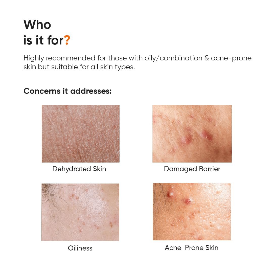 Minimalist Vitamin B5 10% Face Moisturizer - Oil-Free Lightweight Gel for Oily & Acne Prone Skin, 50g - görsel 5