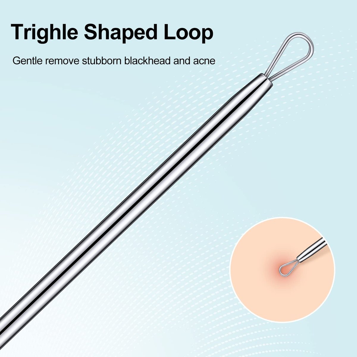 Titanium Lancet Needle Pimple Popper Tool - Professional Blackhead & Blemish Remover (2 Pack) with Box - görsel 5
