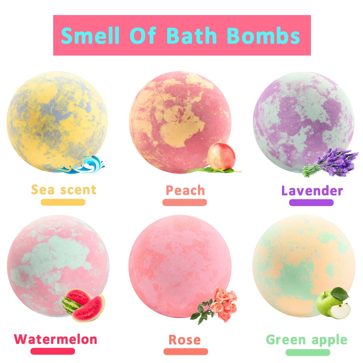 Unicorn Bath Bombs for Kids with Surprise Inside – Birthday Gifts for Girls Ages 3-8+ | MADO Avelisse