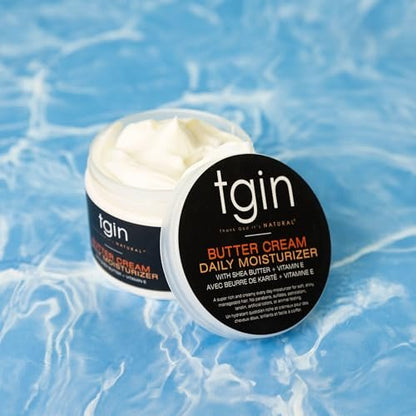 tgin Butter Cream Daily Moisturizer & Honey Miracle Hair Mask Duo – Rich Moisture & Deep Conditioning for Curly, Coily & Wavy Hair – 12 oz Each Avelisse