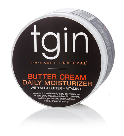 tgin Butter Cream Daily Moisturizer & Honey Miracle Hair Mask Duo – Rich Moisture & Deep Conditioning for Curly, Coily & Wavy Hair – 12 oz Each Avelisse
