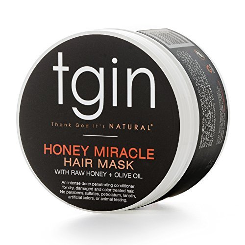 tgin Butter Cream Daily Moisturizer & Honey Miracle Hair Mask Duo – Rich Moisture & Deep Conditioning for Curly, Coily & Wavy Hair – 12 oz Each Avelisse