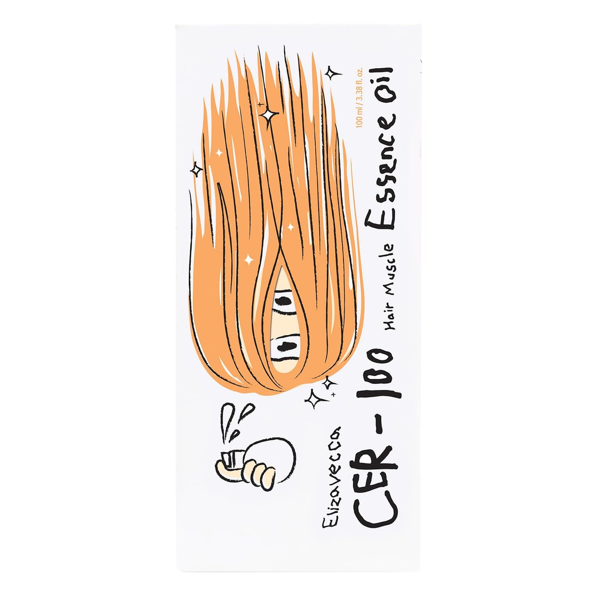 Elizavecca CER-100 Hair Essence Oil - Leave-In Treatment for Dry Hair Growth - 100ml K-Beauty - görsel 3