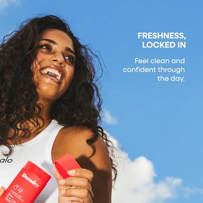 Duradry Clinical-Strength Antiperspirant Deodorant for Women and Men – Clean Formula with Natural Ingredients for Odor and Excessive Sweat Protection – Clear Sky (Crisp Pear + Vanilla)
