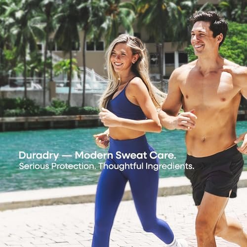Duradry Clinical-Strength Antiperspirant Deodorant for Women and Men – Clean Formula with Natural Ingredients for Odor and Excessive Sweat Protection – Clear Sky (Crisp Pear + Vanilla) - görsel 14