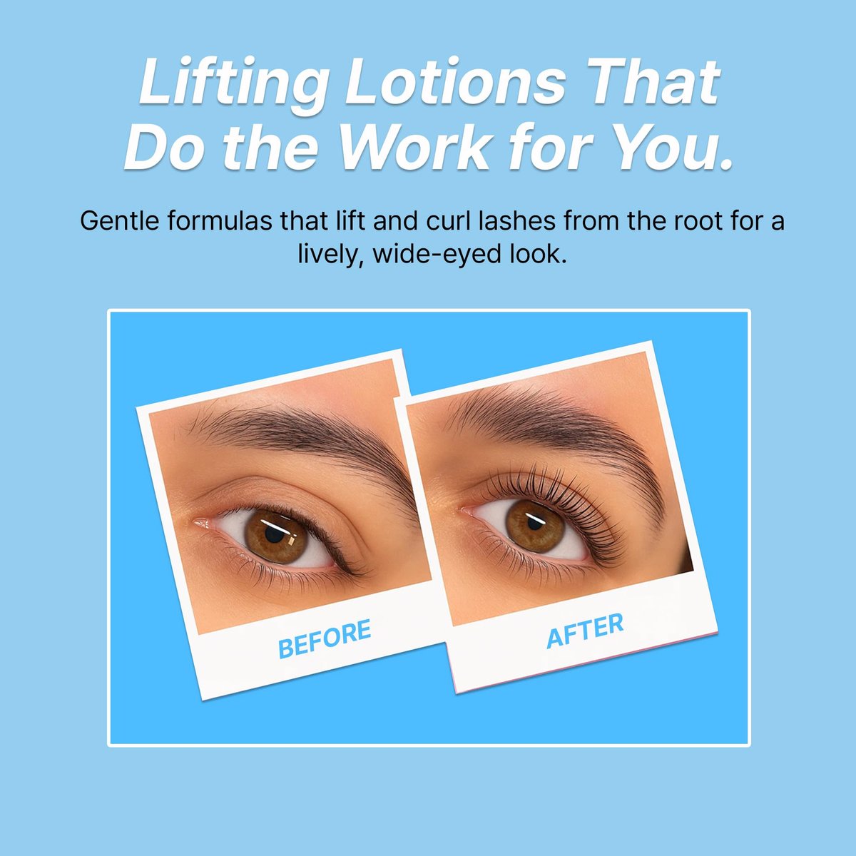 CLIONE PRIME Korean Lash Lift Lotion - Eyebrow Lamination & Eyelash Perm for Home & Professional Use Avelisse