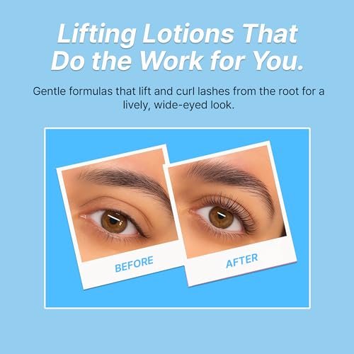 CLIONE PRIME Korean Lash Lift Lotion - Eyebrow Lamination & Eyelash Perm for Home & Professional Use Avelisse