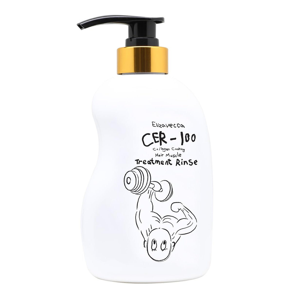 Elizavecca Collagen Coating Hair Treatment Rinse 500ml - Moisturizing Conditioner for Dry Damaged Hair - görsel 1