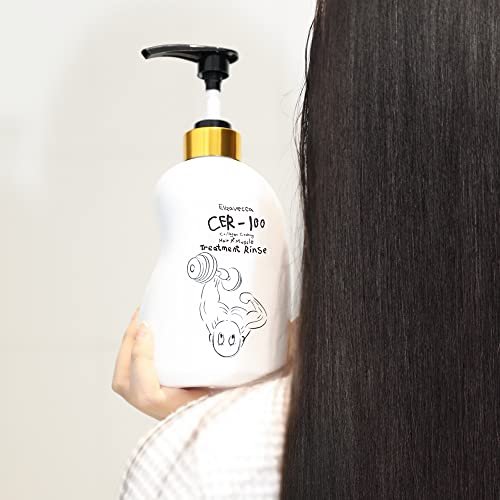 Elizavecca Collagen Coating Hair Treatment Rinse 500ml - Moisturizing Conditioner for Dry Damaged Hair - görsel 14