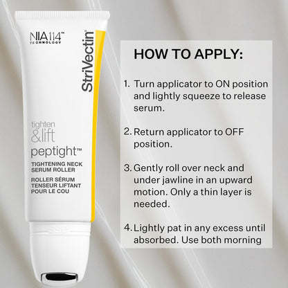 StriVectin Tighten & Lift Peptight™ Tightening Neck Anti-Aging Serum Roller, 1.7 fl. oz. Avelisse