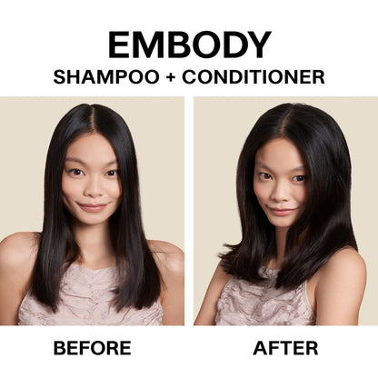 JVN Embody Volumizing Shampoo – Color Safe Clarifying Shampoo for Build-Up, Adds Fullness, Moisture & Shine, Non-Toxic, Silicone & Sulfate Free, 10 Fl Oz Avelisse