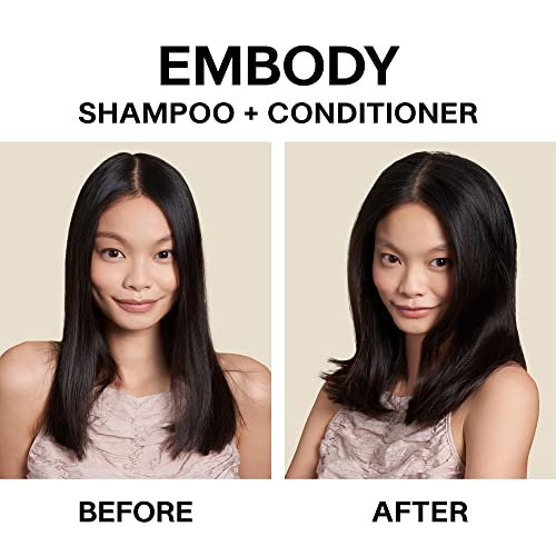 JVN Embody Volumizing Shampoo – Color Safe Clarifying Shampoo for Build-Up, Adds Fullness, Moisture & Shine, Non-Toxic, Silicone & Sulfate Free, 10 Fl Oz Avelisse