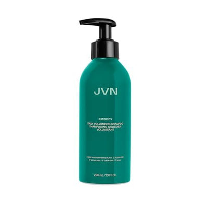 JVN Embody Volumizing Shampoo – Color Safe Clarifying Shampoo for Build-Up, Adds Fullness, Moisture & Shine, Non-Toxic, Silicone & Sulfate Free, 10 Fl Oz Avelisse