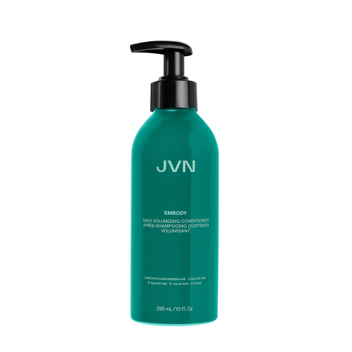 JVN Embody Volumizing Conditioner for Fine or Thin Hair, 10 Fl Oz - Adds Fullness, Moisture & Shine, Non-Toxic, Silicone & Paraben Free Avelisse