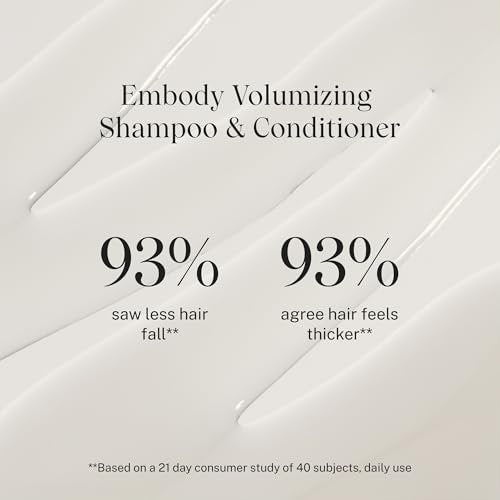 JVN Embody Volumizing Conditioner for Fine or Thin Hair, 10 Fl Oz - Adds Fullness, Moisture & Shine, Non-Toxic, Silicone & Paraben Free Avelisse
