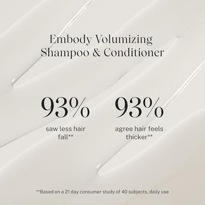 JVN Embody Volumizing Conditioner for Fine or Thin Hair, 10 Fl Oz - Adds Fullness, Moisture & Shine, Non-Toxic, Silicone & Paraben Free Avelisse