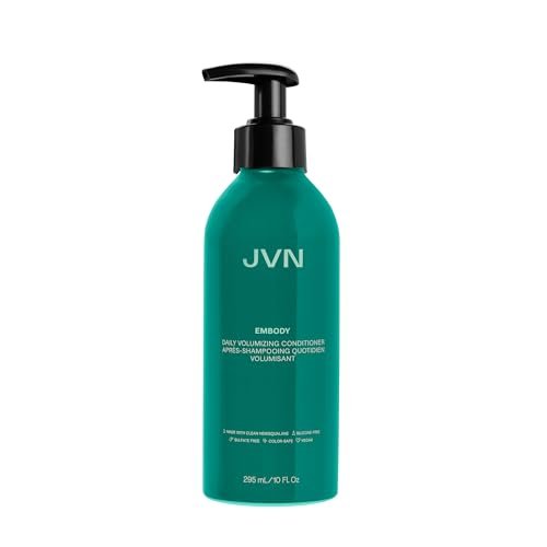 JVN Embody Volumizing Conditioner for Fine or Thin Hair, 10 Fl Oz - Adds Fullness, Moisture & Shine, Non-Toxic, Silicone & Paraben Free Avelisse
