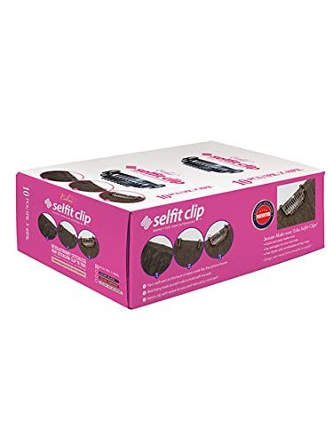 Esha Selfit Clip 10pcs for Hair Extensions - Natural Black - görsel 2
