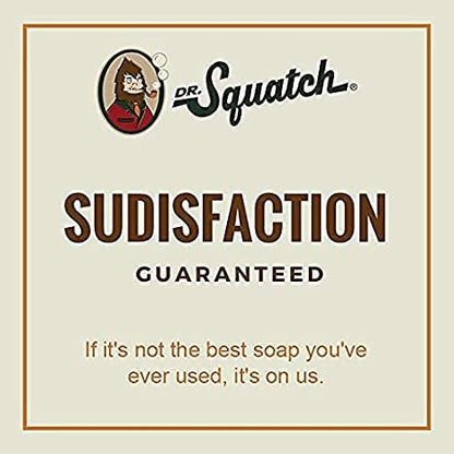 Dr. Squatch Pine Tar Shampoo - Natural Men's Shampoo for Thick, Healthy Hair Avelisse