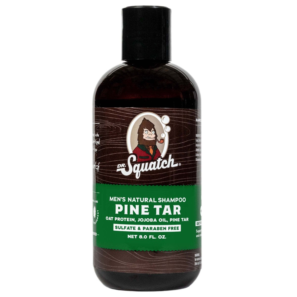 Dr. Squatch Pine Tar Shampoo - Natural Men's Shampoo for Thick, Healthy Hair Avelisse