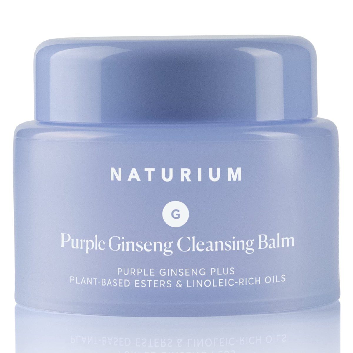 Naturium Purple Ginseng Cleansing Balm Plus - Smoothing Face Wash with Plant-Based Esters & Linoleic-Rich Oils, 3.0 oz - görsel 2