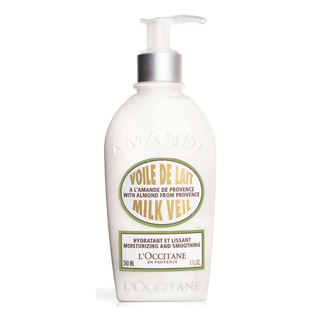 L'OCCITANE Almond Milk Veil - 8 fl oz Moisturizing Body Lotion Avelisse