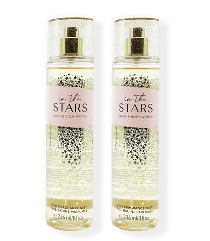 Bath & Body Works In the Stars Fine Fragrance Body Mist Gift Set - Value Pack of 2 (8 fl oz each) Avelisse