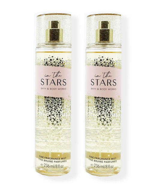 Bath & Body Works In the Stars Fine Fragrance Body Mist Gift Set - Value Pack of 2 (8 fl oz each) Avelisse