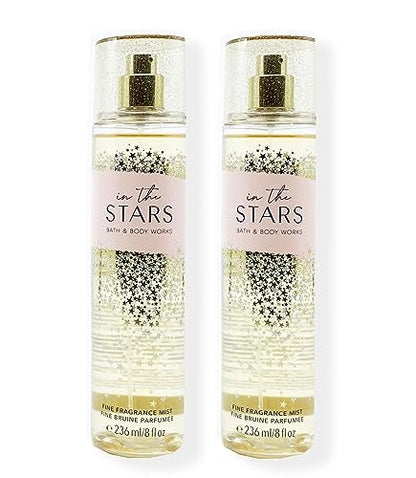 Bath & Body Works In the Stars Fine Fragrance Body Mist Gift Set - Value Pack of 2 (8 fl oz each) Avelisse