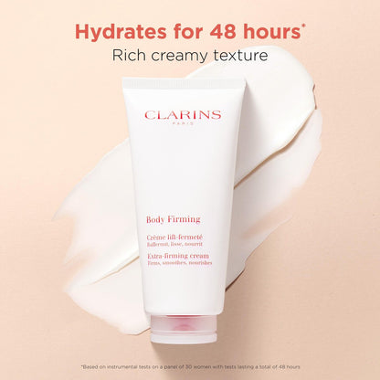 Clarins Extra-Firming Body Cream – Anti-Aging Body Lotion with Organic Shea Butter & Aloe Vera, 6.6 oz Avelisse