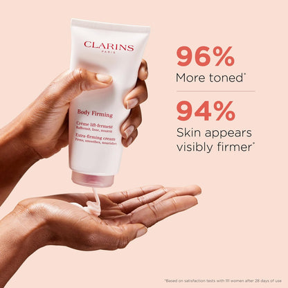Clarins Extra-Firming Body Cream – Anti-Aging Body Lotion with Organic Shea Butter & Aloe Vera, 6.6 oz Avelisse