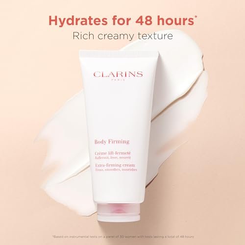 Clarins Extra-Firming Body Cream – Anti-Aging Body Lotion with Organic Shea Butter & Aloe Vera, 6.6 oz Avelisse